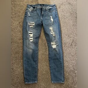 Rare and unique seven jeans with sequins, see pics!